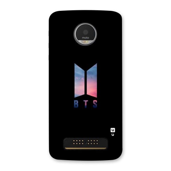 BTS Logo Sky Back Case for Moto Z Play