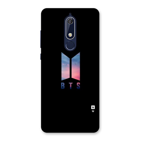 BTS Logo Sky Back Case for Nokia 5.1