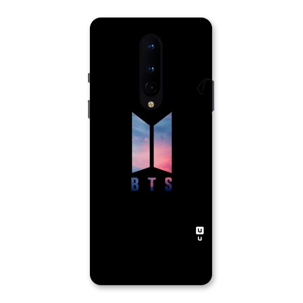 BTS Logo Sky Back Case for OnePlus 8