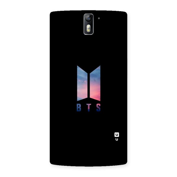 BTS Logo Sky Back Case for One Plus One