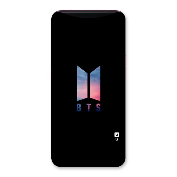 BTS Logo Sky Back Case for Oppo Find X