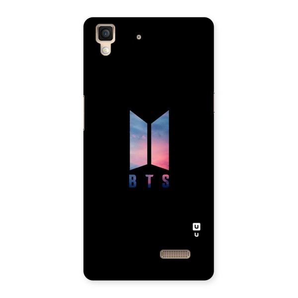 BTS Logo Sky Back Case for Oppo R7