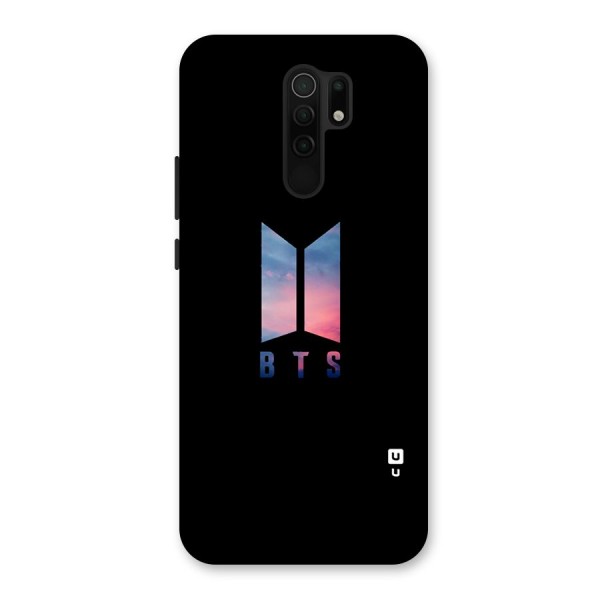 BTS Logo Sky Back Case for Redmi 9 Prime