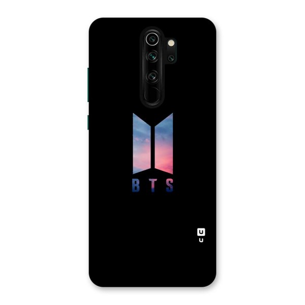 BTS Logo Sky Back Case for Redmi Note 8 Pro