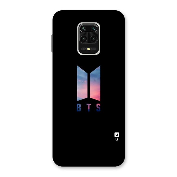 BTS Logo Sky Back Case for Redmi Note 9 Pro