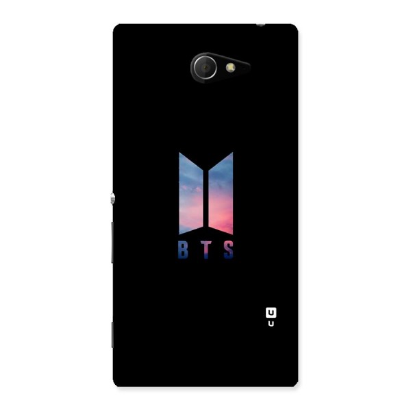 BTS Logo Sky Back Case for Sony Xperia M2