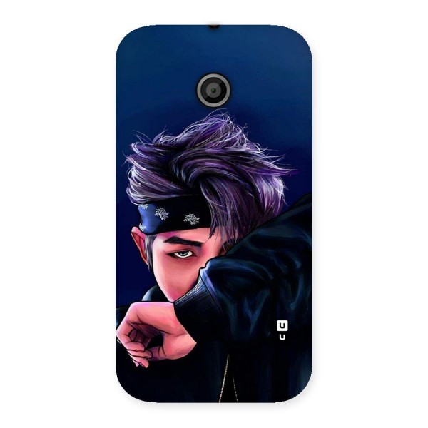 BTS Namjoon Artwork Back Case for Moto E