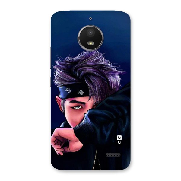 BTS Namjoon Artwork Back Case for Moto E4