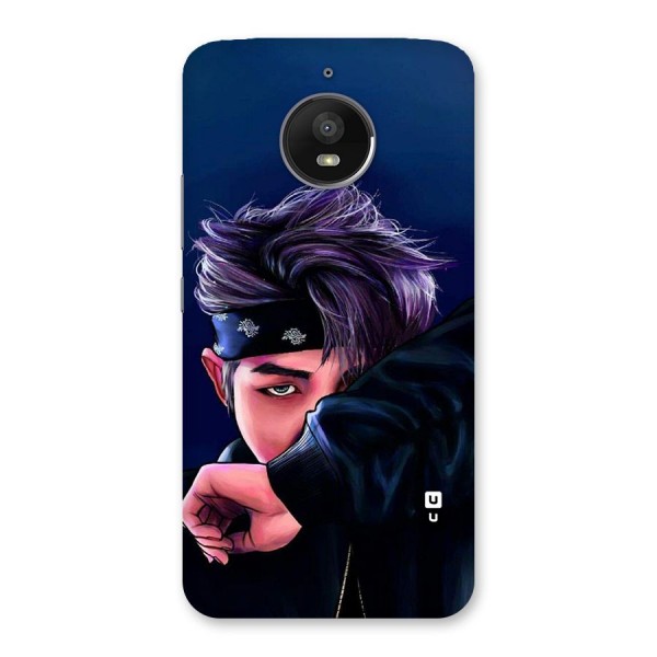 BTS Namjoon Artwork Back Case for Moto E4 Plus