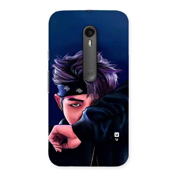 BTS Namjoon Artwork Back Case for Moto G3