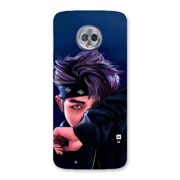 BTS Namjoon Artwork Back Case for Moto G6