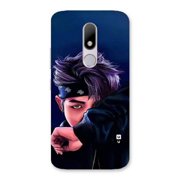 BTS Namjoon Artwork Back Case for Moto M