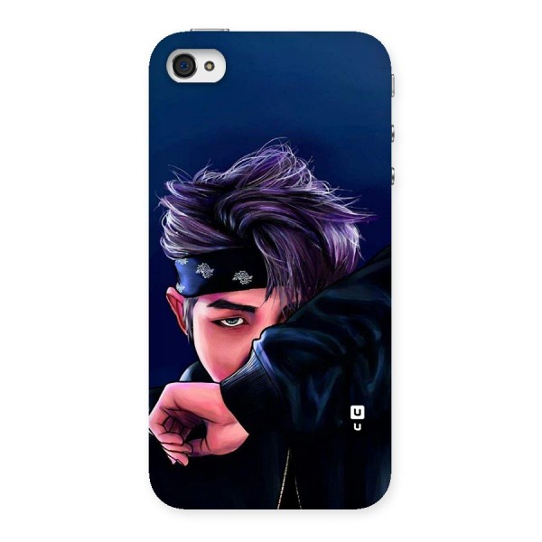 BTS Namjoon Artwork Back Case for iPhone 4 4s