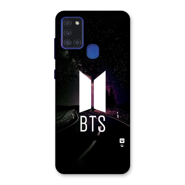 BTS Night Sky Back Case for Galaxy A21s