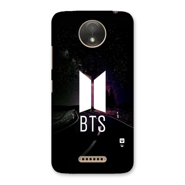 BTS Night Sky Back Case for Moto C Plus