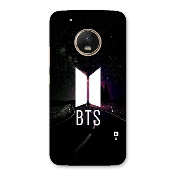 BTS Night Sky Back Case for Moto G5 Plus