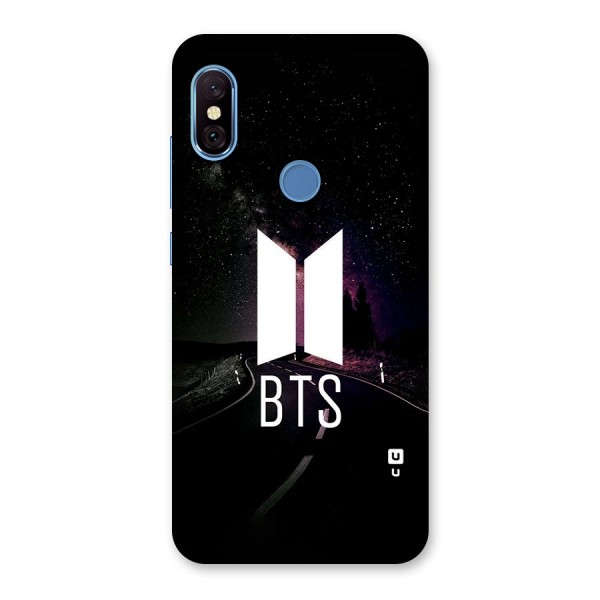 BTS Night Sky Back Case for Redmi Note 6 Pro