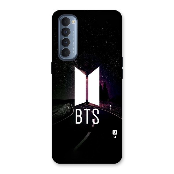 BTS Night Sky Back Case for Reno4 Pro