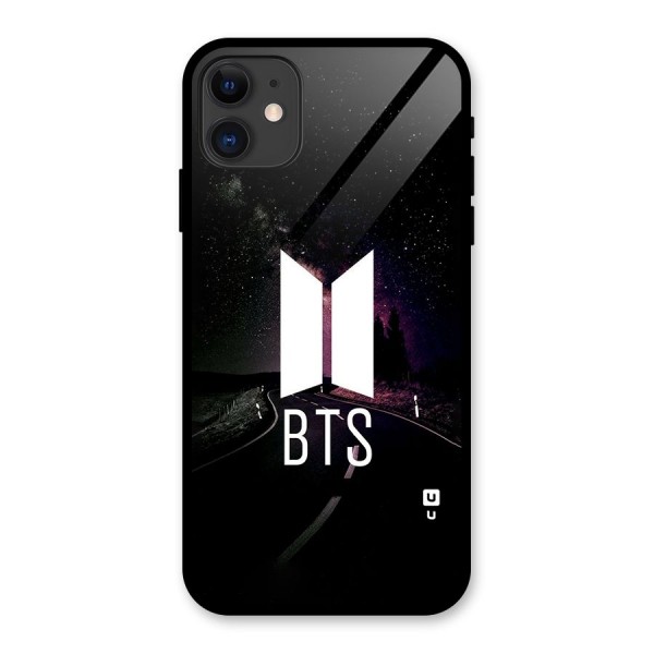 BTS Night Sky Glass Back Case for iPhone 11