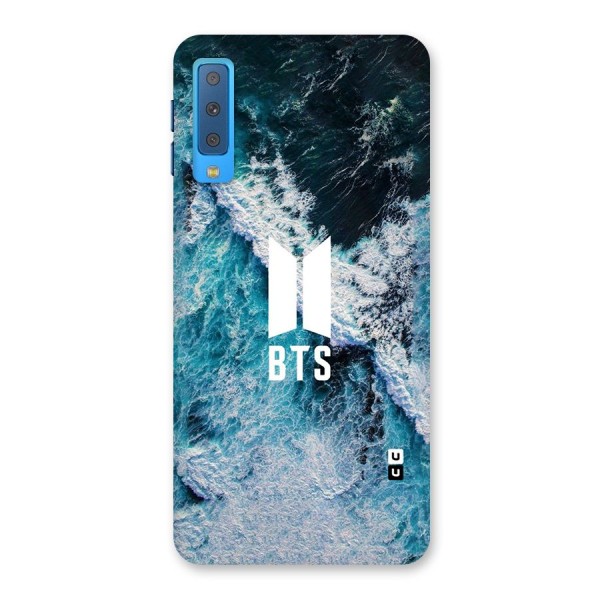 BTS Ocean Waves Back Case for Galaxy A7 (2018)