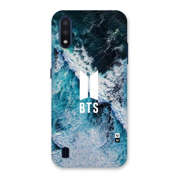 BTS Ocean Waves Back Case for Galaxy M01