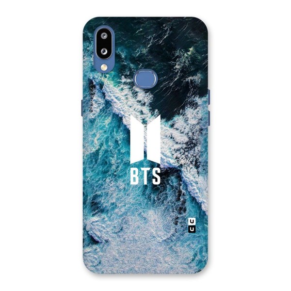 BTS Ocean Waves Back Case for Galaxy M01s