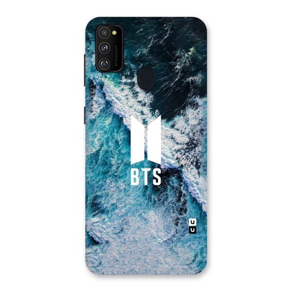 BTS Ocean Waves Back Case for Galaxy M21