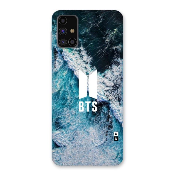 BTS Ocean Waves Back Case for Galaxy M31s