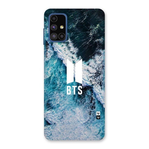 BTS Ocean Waves Back Case for Galaxy M51