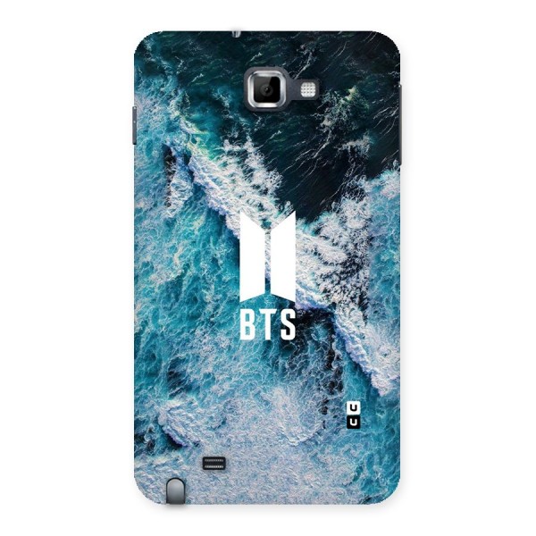 BTS Ocean Waves Back Case for Galaxy Note