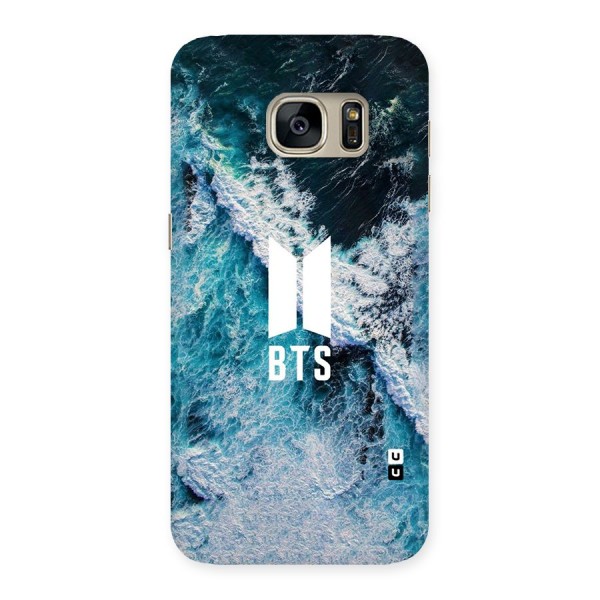 BTS Ocean Waves Back Case for Galaxy S7