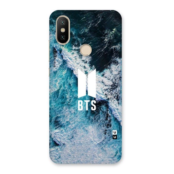 BTS Ocean Waves Back Case for Mi A2