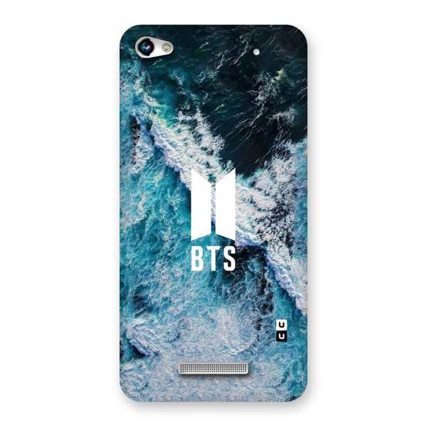 BTS Ocean Waves Back Case for Micromax Hue 2