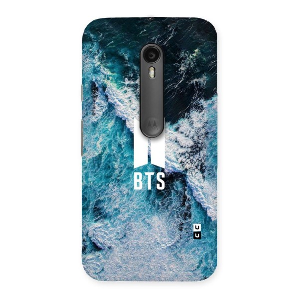 BTS Ocean Waves Back Case for Moto G3