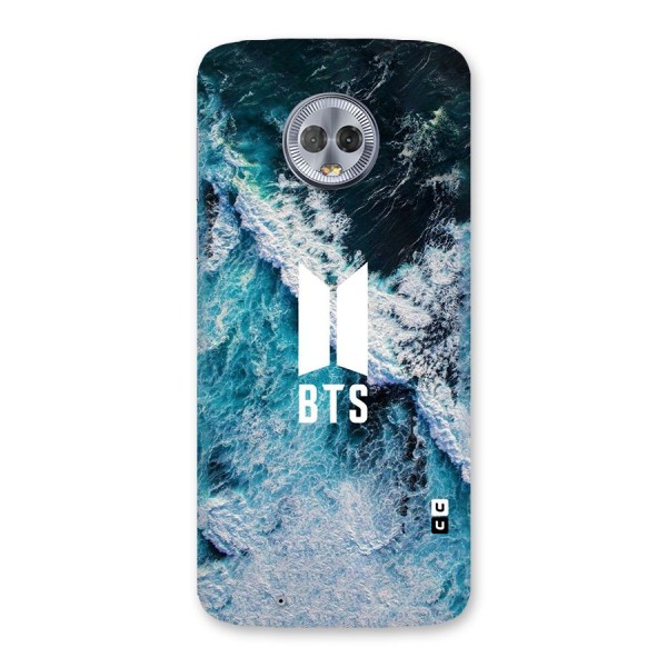 BTS Ocean Waves Back Case for Moto G6