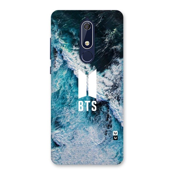 BTS Ocean Waves Back Case for Nokia 5.1