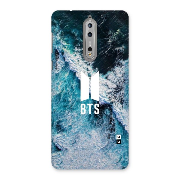 BTS Ocean Waves Back Case for Nokia 8