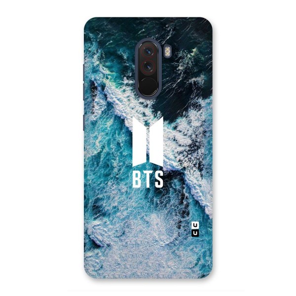 BTS Ocean Waves Back Case for Poco F1