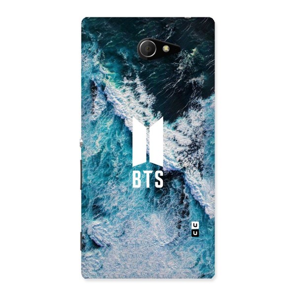 BTS Ocean Waves Back Case for Sony Xperia M2