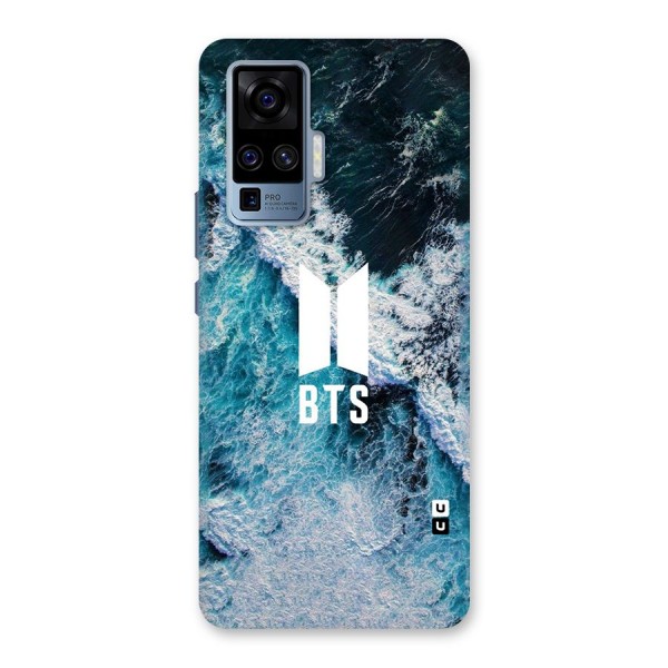 BTS Ocean Waves Back Case for Vivo X50 Pro