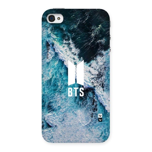 BTS Ocean Waves Back Case for iPhone 4 4s