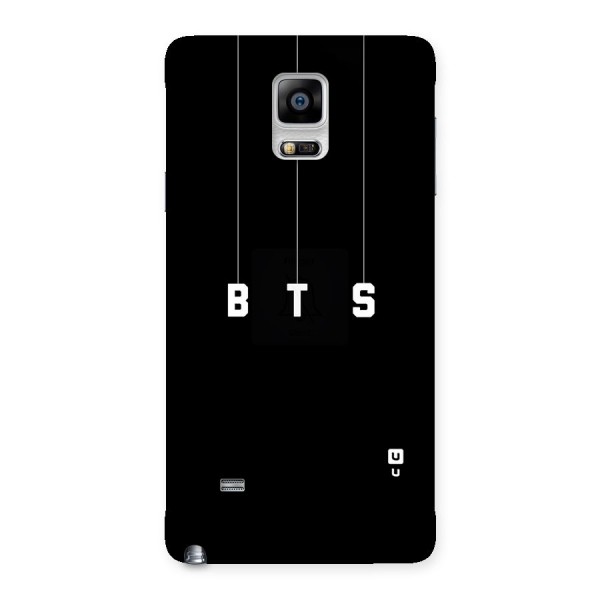 BTS Strings Back Case for Galaxy Note 4