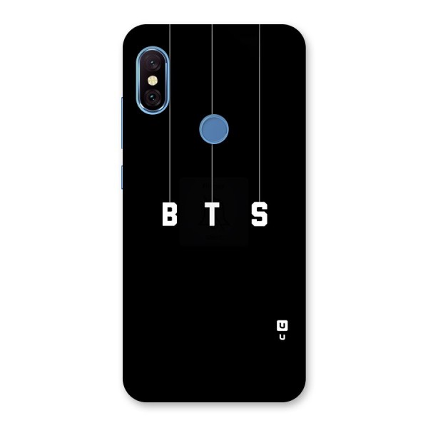 BTS Strings Back Case for Redmi Note 6 Pro