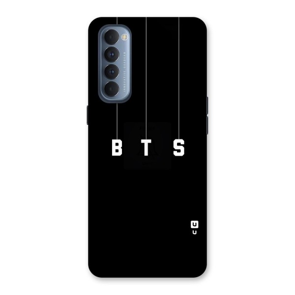 BTS Strings Back Case for Reno4 Pro