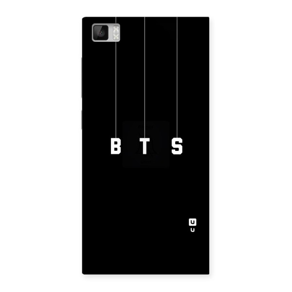 BTS Strings Back Case for Xiaomi Mi3