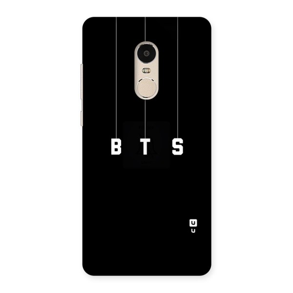 BTS Strings Back Case for Xiaomi Redmi Note 4