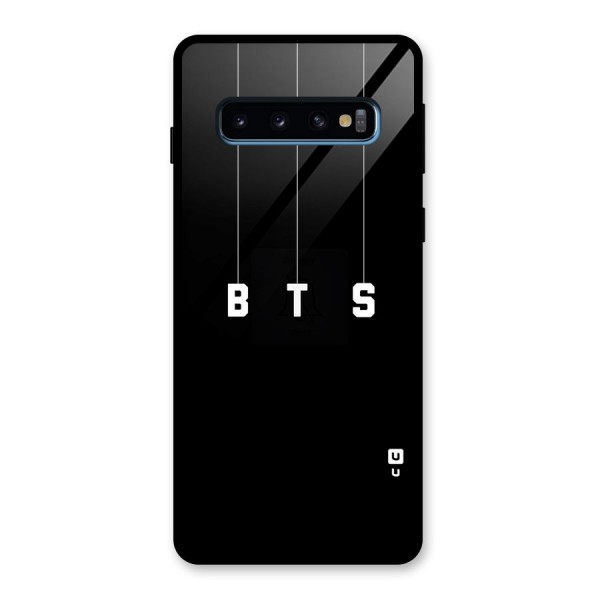 BTS Strings Glass Back Case for Galaxy S10