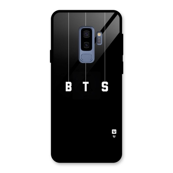 BTS Strings Glass Back Case for Galaxy S9 Plus