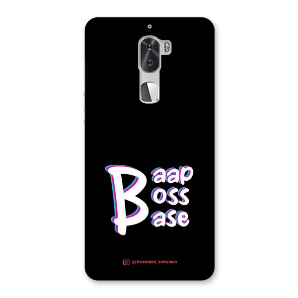 Baap Boss Base Black Back Case for Coolpad Cool 1