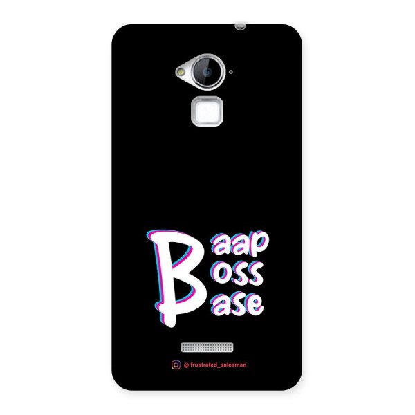 Baap Boss Base Black Back Case for Coolpad Note 3